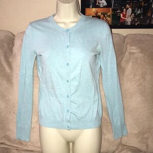 Cherokee brand XS baby blue button down cardigan 💕
